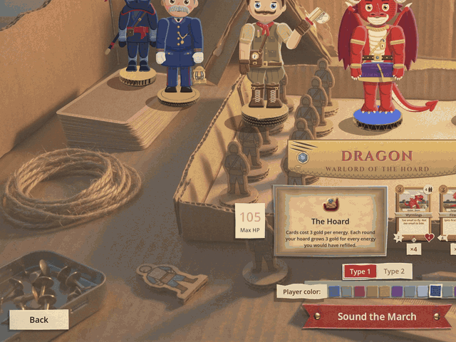 The fold at half speed, close on the left of the screen: the Dragon cheers and hops off his stand, the draft page swings up with a Dragon-shaped hole in it, he shows through the hole as it closes on him, and the page lands with him standing on his disc above his nameplate